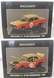 Review Minichamps PG688136 / Diecast Model Ford Escort MkI TC (Nurburgring 1968) in Red and Gold (1:18 scale)