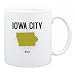 New  Iowa City Usa State - Star Light  Iowa Mug Usa City