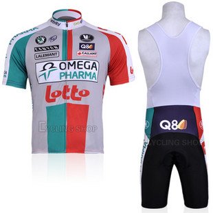Tour de France / LOTTO-line service / sweat shirt + breathable Lycra cycling shorts strap / 11 lottery (available Size:S, M, L, Xl, Xxl,XXXL) Free Shipping