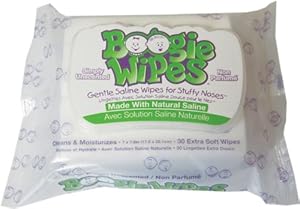 Boogie Wipes Boogie Wipes, Unscented, 30 Count (Pack of 3)