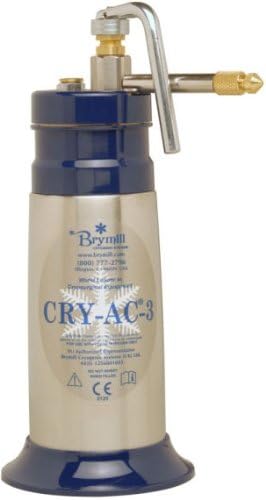 BryMill BRY-1002 CRY-AC3 10oz. Cryoplate w/ 20 Lite Dewar and 5 Spray Tips