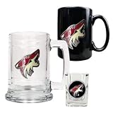 Phoenix Coyotes NHL Beer Tankard & Shot Glass