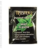 Trustex Mint Flavored .20 oz. Lubricant Foil Packs