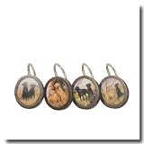 Labs Labrador Retriever Dogs Shower Curtain Hooks