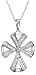 10k Choice of White or Yellow Gold Diamond Cross Pendant (1/2 cttw, H-I Color, I3 Clarity)