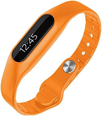 Firely® E06 Smart bracelet Watch Wearable Wrist Fitness Alarm Sport For Android IOS Smartphone Bluetooth Sport Tracker Smart Bracelet Orange