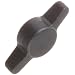 Acetal Cap Screw Knob Wing 10-32, Black Color (Pack of 100)