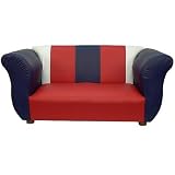 Product details for Fancy child-size Sofa - Red leatherette, by Fantasy Furniture