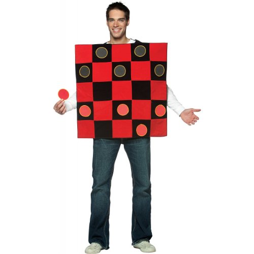 Rasta Imposta King Me! Checker Board Adult Costume 3643  