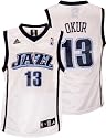 Mehmet Okur Youth Jersey: adidas White Replica #13 Utah Jazz Jersey