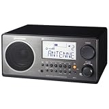 Buy Black Sangean AM FM RDS Digital Tuning Wooden Cabinet Table-Top Radio 
