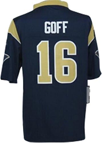 2016 Draft Los Angeles Rams 16 Jared Goff Navy Limited Jersey SIZE 44