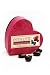 Gourmet Food : Dark Chocolate Small Strawberry Heart 5 oz
