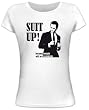 SUIT UP Girlie Funshirt M