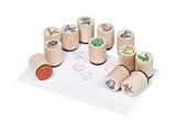 Stempel "Wilde Tiere" - Goldnest Kiesel