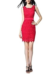 A-line Jeweled Lace Beaded Cocktail Sheath Sleeveless Satin/Silk Homecoming Dress/Prom Dress/Wedding Party Dress/Mini Dress 