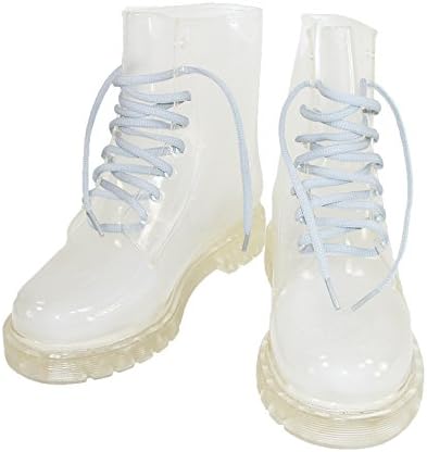 Cecilia Undercover Womens Totally Jelly Clear Rain Boots, Size 6.5-7, Clear