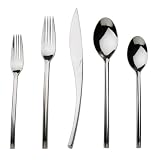 Nambe Whisper 5-Piece Stainless Steel Place Setting, Service for 1
