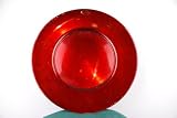 Advent Colonial 32.5cm Red Plate / Charger