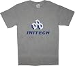 Office Space Initech Software Company Logo T-Shirt Gray