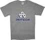 Office Space Initech Software Company Logo T-Shirt Gray
