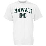 41BaIyMPpdL. SL160  Hawaii Warriors White Bare Essentials T shirt