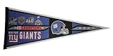 New York Giants 4x Super Bowl Champions 12x30 Pennant