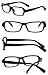 Computer Glasses with Clear Polycarbonate Double Sided Anti-reflective Coating, Scratch Coating and Uv Protection Plastic Frame