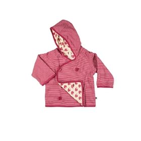 Green Baby Hooded Padded Jacket (6 - 12 Months, Violet)
