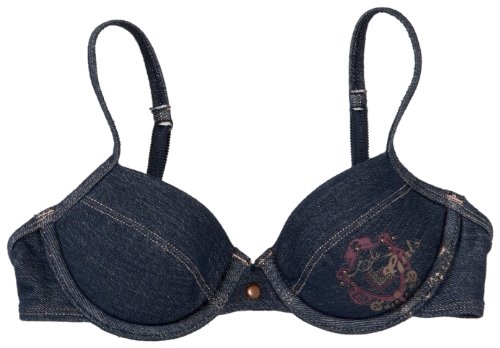 ESPRIT Bodywear Fake Denim A8599 M&auml;dchen Unterw&auml;sche/ BHs/ Mit B&uuml;gel, Gr.65, Blau(DL ) Preisvergleich