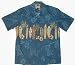 Apparel : Hawaiian Shirt, Blue Palm Board