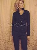 Christian Dior - $2700 New CHRISTIAN DIOR Navy Pin Stripe Jacket 10 / 42