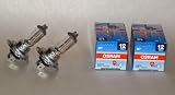 2 Piece Set of Osram / Sylvania Halogen H7 Headlight Bulbs # 64210 - NEW OEM - 12V / 55W / PX26d - Made in Germany