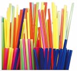 325-pc Stirrer Straws, Assorted Colors
