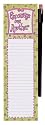 Wellspring Inspirational Magnetic Refrigerator Note Pad with Pencil, Christian Servants Heart, Encourage One Another