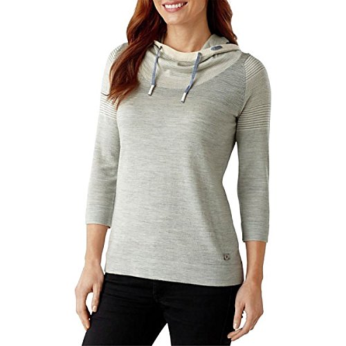 スマートウール アウター パーカ＆スウェット SmartWool Sky Pond Pullover Hoodie Silver Gra [並行輸入品]