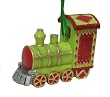 3.75" Holiday Cheer Train Engine Christmas Ornament