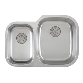 Buy 30 Inch Stainless Steel Undermount 40 60 Double Bowl Kitchen Sink - 16 Gauge by eModernDecor Inc. now!