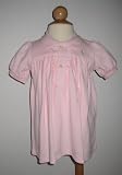 Ralph Lauren Baby Girls Short Sleeve Polo Dress with Ruffled Placket and Polo Pony Logo