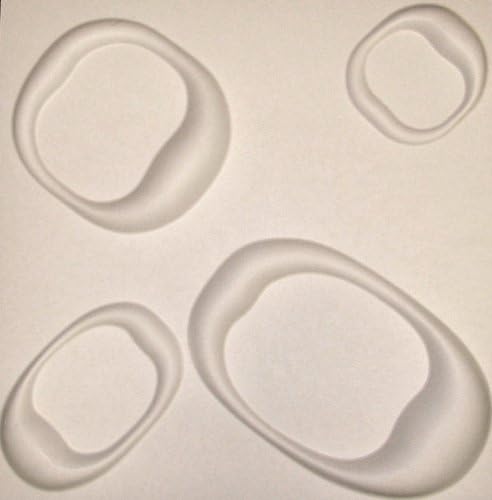 3D Wall Panels - Raindrops (27 Square Feet)