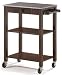 Powell Ottawa Dark Wenge Kitchen Cart
