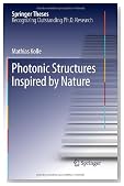 Photonic Structures Inspired by Nature (Springer Theses)