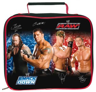 Childrens Toyshop  Toys : Official WWE 'Smackdown Vs Raw' Insulated Lunch Bag