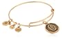Alex and Ani Initial Expandable Wire Bangle Bracelet, 7.25"