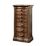 Powell Mayfair Cherry Jewelry Armoire