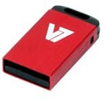 V7 USB NANO STICK 16GB RED MEM