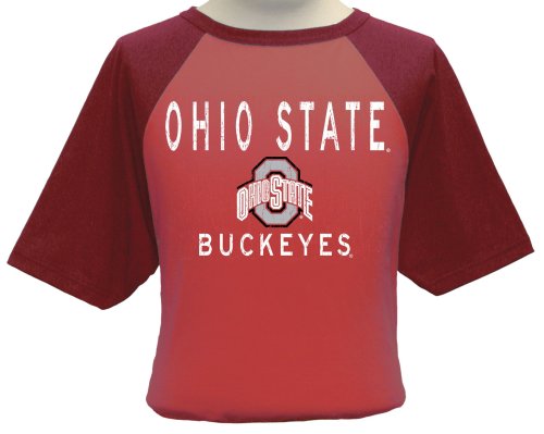 Ohio State Heathered Raglan T-Shirt (X-Large)