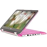 iPearl mCover Hard Shell Case for 13.3" HP Pavilion X360 13-a0xx series 2 in 1 Convertible Touchscreen laptops (Pink)