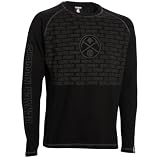 Denver Nuggets Black The Fadeaway Long Sleeve Thermal Shirt