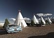 Staying at the Wigwam Motel on U.S. Route 66 - Beautiful 16x20-inch Photographic Print by Carol M. Highsmith